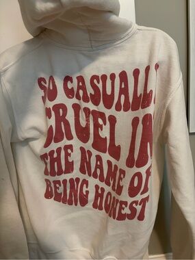Taylor Swift “So Casually Cruel in The Name of Being Honest” Sweatshirt Merch